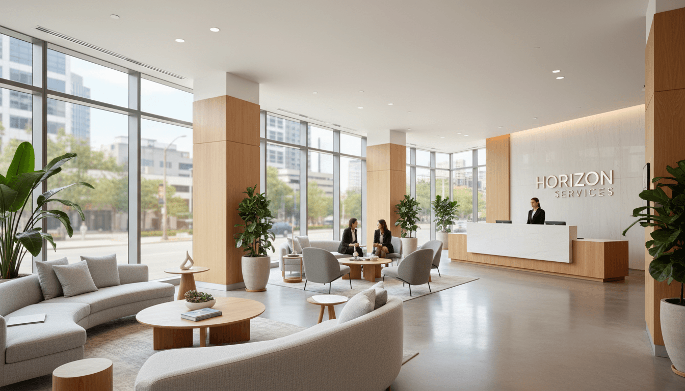 Premium lobby with comfortable seating and elegant design
